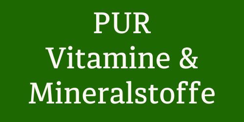 PUR Vitamine & Mineralstoffe